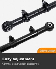 Barra Estabilizadora Ajustável 2"-6" para Jeep Wrangler JK/JKU (2007-2018) - Performance e Controle Otimizados - imagem 4