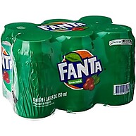 Fanta Guaraná 350ml: Pack 6 Latas Refrescantes - imagem 2