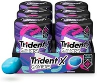 Chiclete Trident XGamers Framboesa e Limão - Caixa com 6 unid de 48,3g - imagem 1