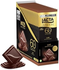 Chocolate Lacta Intense Amargo 60% Cacau Café Caixa Com 17 Unidades De 85g - imagem 3