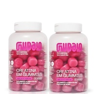 Kit 2un Guday Creatina Em Gummies SaborFrutas Vermelhas 60 Gomas Cada Pote - imagem 3