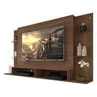 Painel TV 60" com Prateleiras de Vidro Nairóbi - Design Moderno e Sofisticado - imagem 2