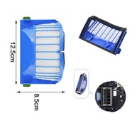 Kit de Peças de Reposição para iRobot Roomba Série 600 - 3 Escovas Laterais, 3 Filtros, Escovas de Rolo e Acessórios - imagem 4