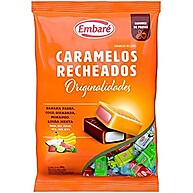 Bala Caramelos Embaré Sortidos 600g: Recheio Irresistível! - imagem 1