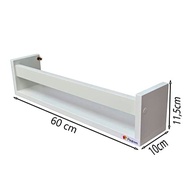 Prateleira Infantil Decorativa - 4 Unidades 60cm | Organize com Estilo e Segurança - imagem 4