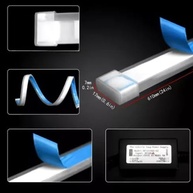 Fita LED DRL 60cm para Farol com Seta Sequencial Âmbar - Iluminação Diurna e Indicador de Direção para Carros - imagem 5