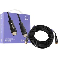 Cabo HDMI Fibra Óptica 4K 60Hz 20m Fortrek FK782C - Imagem Incrível e Conexão Estável - imagem 2