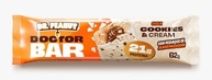 Doctor Peanut Display Barra de Proteína Doctor Bar Sabor Cookies & Cream 62g - 8 un - 21g Proteína - imagem 4