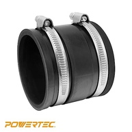 POWERTEC Punho Flexível 70148: Controle de Poeira Perfeito com Braçadeiras de Aço (6,3 cm) - imagem 5