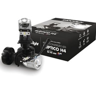 Kit Conversão Farol LED H4 Elíptico 6500K 5200Lm: Iluminação Potente e Moderna para Seu Carro - imagem 2