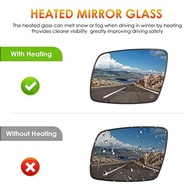 Espelho Retrovisor Lateral Esquerdo Aquecido Dodge Journey 2009-2018 - Reposição OEM 68045693AA - imagem 4