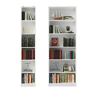 Kit Estante Livreiro Madesa 6908 + 6906 - Branco | Organize com Estilo e Qualidade - imagem 5