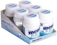 Kit Chiclete Mentos 6x56g Garrafinha White - imagem 2