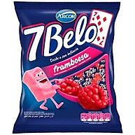 7 Belo Framboesa: Bala Mastigável Irresistível 500g - imagem 1