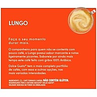Lungo Dolce Gusto: 10 Cápsulas Intensas 70g - imagem 3