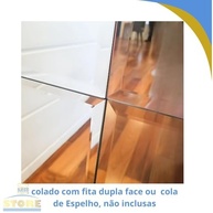 Espelho Decorativo Retangular Cebrace 70x50cm | Bisotê 20mm | Vidro 4mm | Ideal para Sala, Quarto, Banheiro e Cozinha - imagem 4