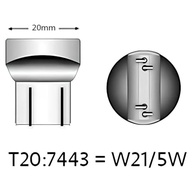 Lâmpada LED T20 7443 Micro Advanced 360° RayX: Iluminação Potente e Inteligente para seu Veículo - imagem 4