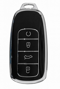 Capa Protetora TPU Preta para Chave Jaecoo J7, Omoda 7/5, Chery Tiggo 8/7 Pro, Omoda e5, Arrizo 6 - imagem 1