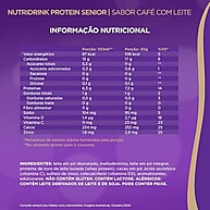 Nutridrink Senior Café Leite 750g: Proteína Pura Danone - imagem 2