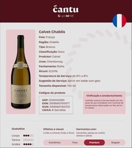 Vinho Calvet Chablis 750ml - imagem 4