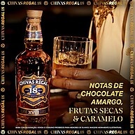Chivas Regal 18 Anos: Whisky Escocês Premium 750ml - imagem 1