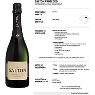 Salton Prosecco Brut: Espumante Refrescante 750ml - imagem 2