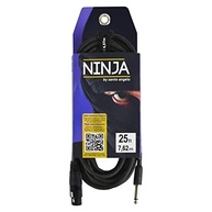 Cabo de Microfone Ninja Santo Angelo HG 7,62m: Conexão P10/XLR Fêmea Profissional - imagem 3