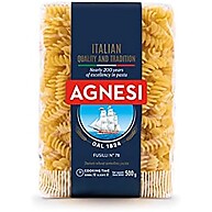 Fusilli Agnesi N°78: Massa Italiana Perfeita 500g - imagem 1
