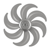 Hélice para Ventilador 8 Pás 50cm Prata Original Mondial VTX-50-8P - Peça de Reposição de Alta Qualidade - imagem 1