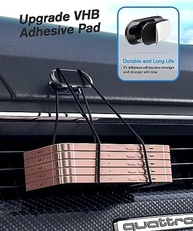 Suporte Magnético Veicular 360°: Fixação Forte com 8 Ímãs N52 para iPhone, Android e Universal - imagem 5