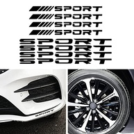 Adesivos Refletivos TOMALL 8 Peças: Estilo Esportivo e Segurança para Seu Carro e Moto - imagem 2