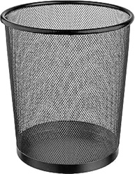 Lixeira de Metal Redonda 8,5L - Design Moderno para Escritório e Home Office - imagem 1