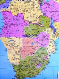 Mapa Poster África Detalhado 89x117cm: Geográfico, Turístico e Rodoviário - imagem 5