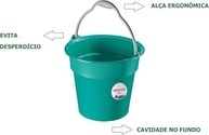 Balde 8L Oba Sanremo Sortido – Prático e Resistente para Organização e Armazenamento - imagem 5