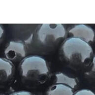 Semente de Açaí para Artesanato – 1000 Peças Pretas de 8mm - imagem 1