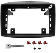 Moldura Painel 2 Din 9" Fiat Mobi Preto - Encaixe Perfeito para Sua Multimídia - imagem 2