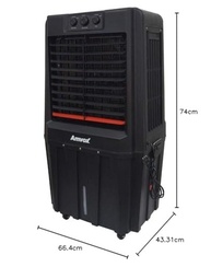 Climatizador Amvox ACL 9022 Ar Frio Industrial Portátil 90L com Umidificação - Ideal para Ambientes Grandes - imagem 3