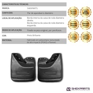 Kit Aparabarro Lameiro S10 (95-11) com Alargador Dianteiro e Traseiro - 4 Peças - imagem 3