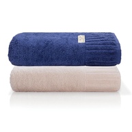 Toalhas de Banho Gigantes Ele/Ela Velour 500g/m² | 100% Algodão Macio e Absorvente | Jogo com 2 Peças 85x150cm - imagem 1
