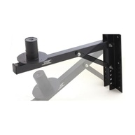 Suporte de Parede Premium para Caixas de Som: 2 Unidades, Aço Resistente (35kg), Ajustável e Elegante Preto - imagem 3