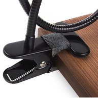 Suporte de Celular Articulado 50cm: Cabo Forte Metal, Clipe 360° para Mesa | Qualidade Premium - imagem 5