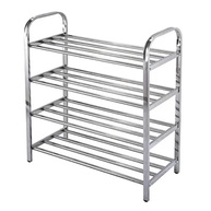 Sapateira Prateleira Inox 4 Andares - Organize Seus Sapatos com Estilo e Praticidade - imagem 2