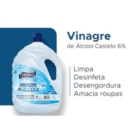 Vinagre de Álcool Castelo 5L - Ideal para Conservas e Higienização de Alimentos - imagem 3