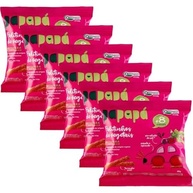 Kit 6 Biscoitos Orgânicos Palitinhos de Vegetais Beterraba 20g - Papapá | Snack Saudável e Natural para Crianças - imagem 2
