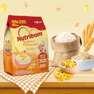 Nutribom Mingau de Multicereais 600g - Combinação Saudável de Trigo, Milho, Arroz e Aveia com Vitaminas e Minerais - imagem 4