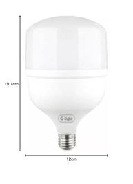 Lâmpada LED T120 60W E27 6500K Autovolt: Iluminação Brilhante e Moderna - imagem 2