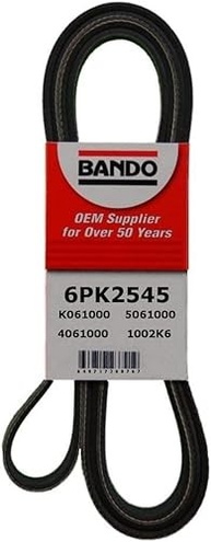 Correia Serpentina Bando 6PK2545 OEM: Desempenho Silencioso e Durabilidade Superior - imagem 2