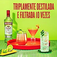 Smirnoff Vodka 998ml: A Clássica Pura e Refrescante - imagem 1
