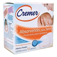 Absorvente Para Seios Cremer - 12 Unidades | Conforto e Segurança Durante a Amamentação - imagem 2