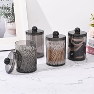 Dispensador de Acrílico com Suporte Qtip – Organizador de Banheiro Moderno e Elegante - imagem 4